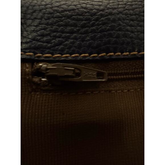 Vintage 1995 Coach 4225 Navy & British Tan Restored to Original Brilliance - Picture 11 of 13